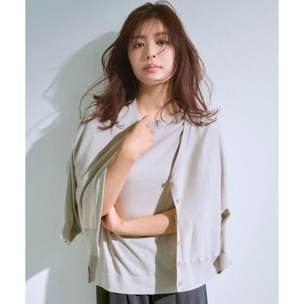 カーディガン 「接触冷感/UVカット/抗菌防臭/手洗い可/アンチピリング」ファンクションカーディガン...