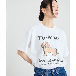 tシャツ 「City Ambient Products別注」Ben Lenovitz: DOG CAT Tシャツ メンズ レディース
