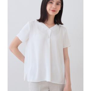 ブラウス シャツ 入学式 「洗える/通勤」タック...の商品画像