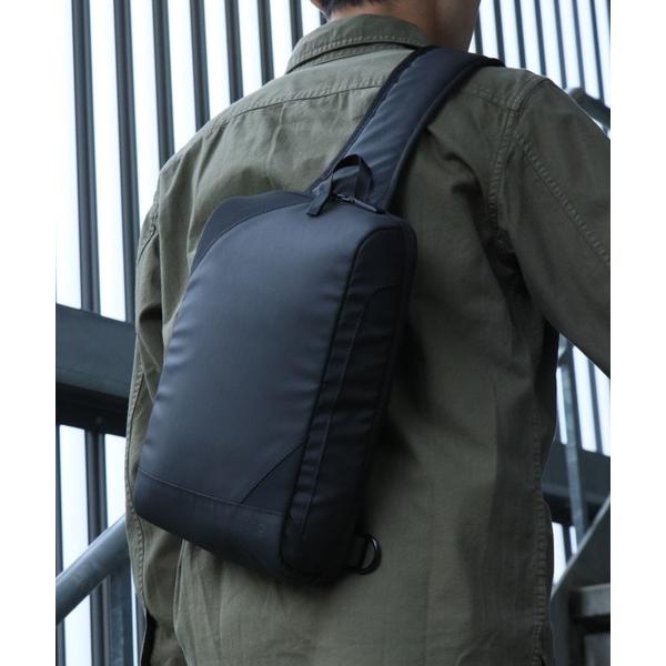 ウエストポーチ レキシントン2 ボディバッグ 1気室  B5ファイル収納 11インチタブレット収納 ...