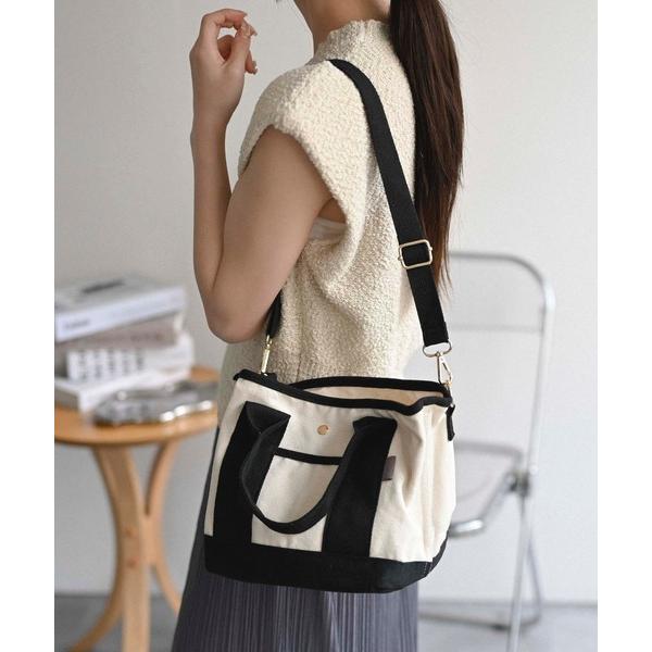 トートバッグ マルチポケット2WAYトート レディース