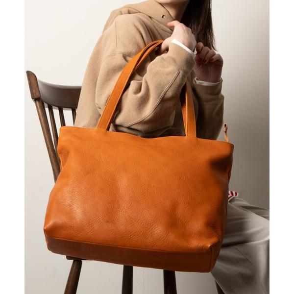 トートバッグ トートバッグ 大容量 日本製 MANO 栃木レザー レディース メンズ