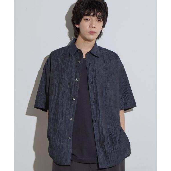 シャツ 「SLICK/スリック」Linen Washer Check Regular Collar ...