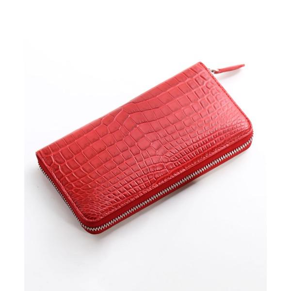財布 クロコダイルレザー 長財布 マット加工 レディース メンズ