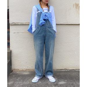 サロペット オーバーオール デニムサロペット レディース