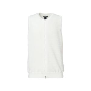ベスト ジレ MENS プルーフプラスエコアルファ ニットベスト メンズ