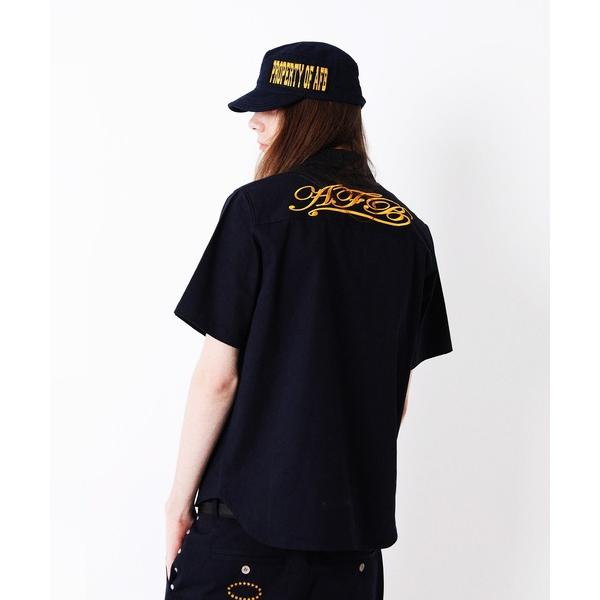 シャツ 半袖 SS WORK SHIRTS メンズ