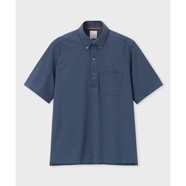 ポロシャツ ソリッド 鹿の子 ボタンダウン ポロシャツ / 153314 JS25 メンズ