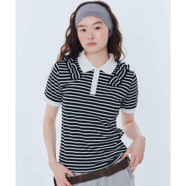 ポロシャツ ポロ 「日本限定」BORDER POLO SHIRT / ボーダーポロシャツ レディース