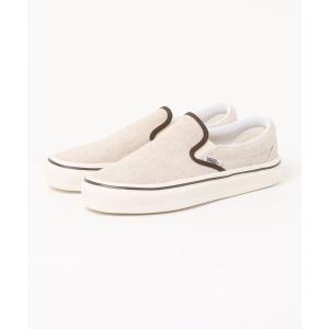 スニーカー VANS ヴァンズ SLIP ON LITE スリッポンライト V98 LITE HEMP NATURAL/WHISPER メンズ