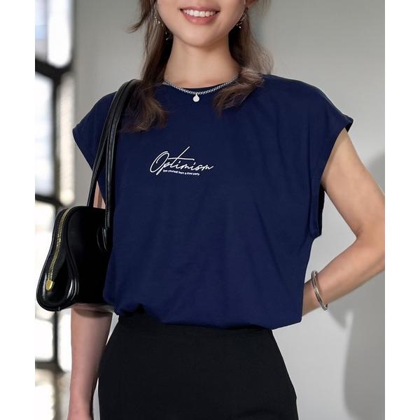 タンクトップ ノースリーブ 限定 プチプラ ゆったり フレンチスリーブ T ノースリーブ 接触冷感 ...