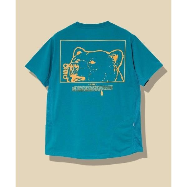 tシャツ Drymix スクエアクマLOGO アクティビTEE メンズ