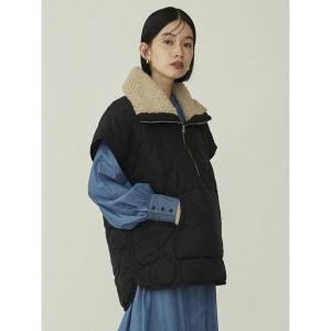 「COTORICA」 ベスト MEDIUM ブラック レディース