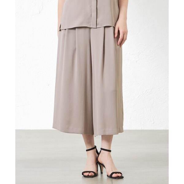 パンツ パウダリーナンジガウチョパンツ レディース