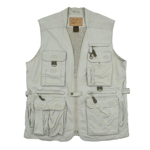 ベスト ジレ 「ヴィンテージ古着」90’s Eddie Bauer アウトドア ベスト メンズ レデ...