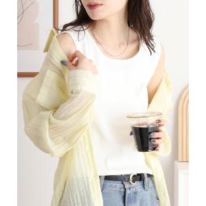 タンクトップ ノースリーブ mitis リブメロ...の商品画像