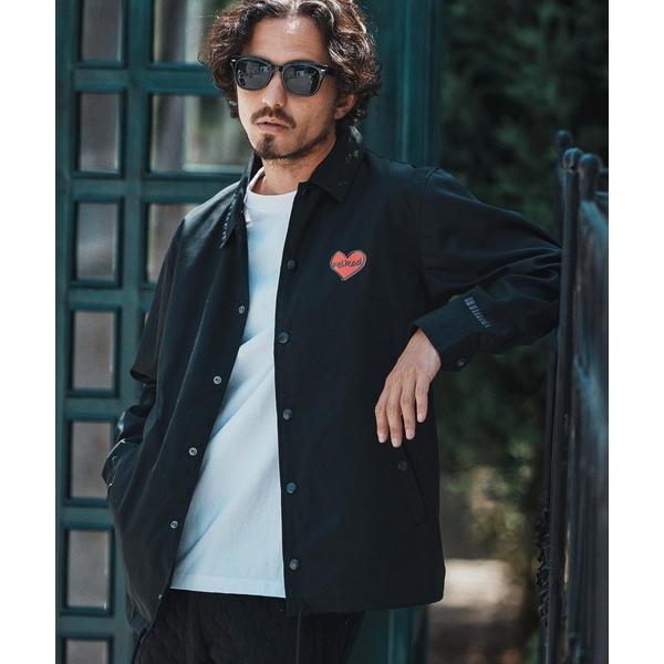ブルゾン アウター mj10796- Heart Logo Coach Jacket コーチジャケッ...