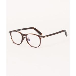 伊達メガネ メガネ 眼鏡 「TOM FORD/トムフォード」ウェリントン メガネ TF5918D BV 052 PCメガネ ブルーライトカット メンズ