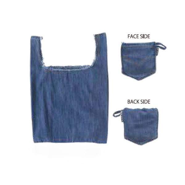 エコバッグ AND PACKABLE ポケット ミニマルシェバッグ