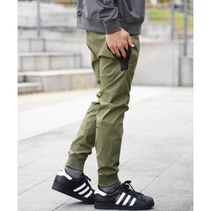 チノパン (RM)「LUXE/R GOLF」ストレッチ ブロード 防水 ファスナー