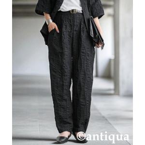 antiqua（アンティカ） パンツ ストライプサーカスパンツ レディース