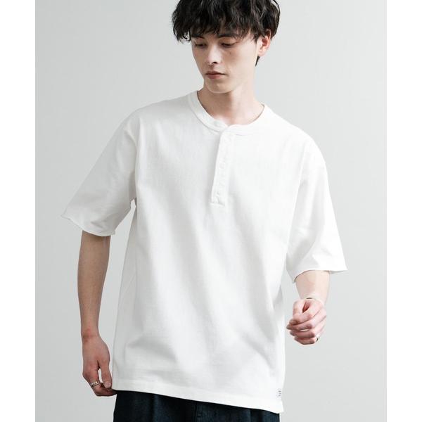 tシャツ KRIFF MAYER クリフメイヤー ヘビーウエイトピグメント加工トヘンリーネック半袖T...