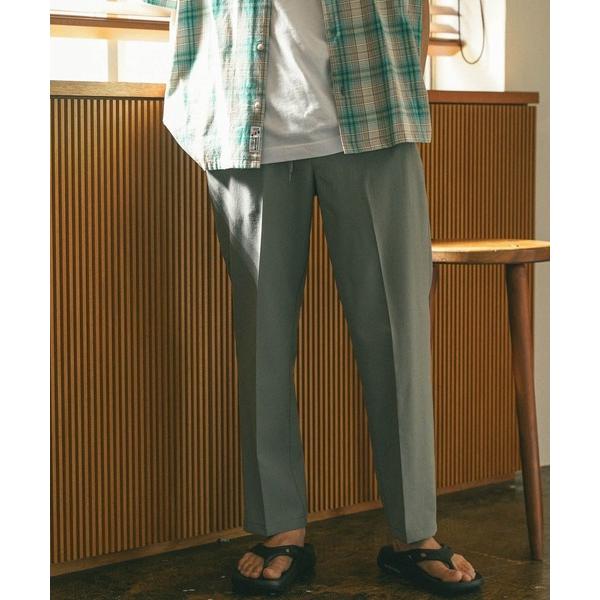 スラックス 「速乾・イージーケア・軽量」ドライタッチスリムトラウザー メンズ