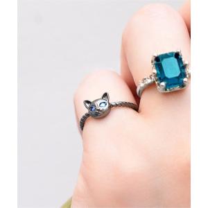 ANNA SUI（アナスイ） 指輪 リング 猫モチーフ リング レディース