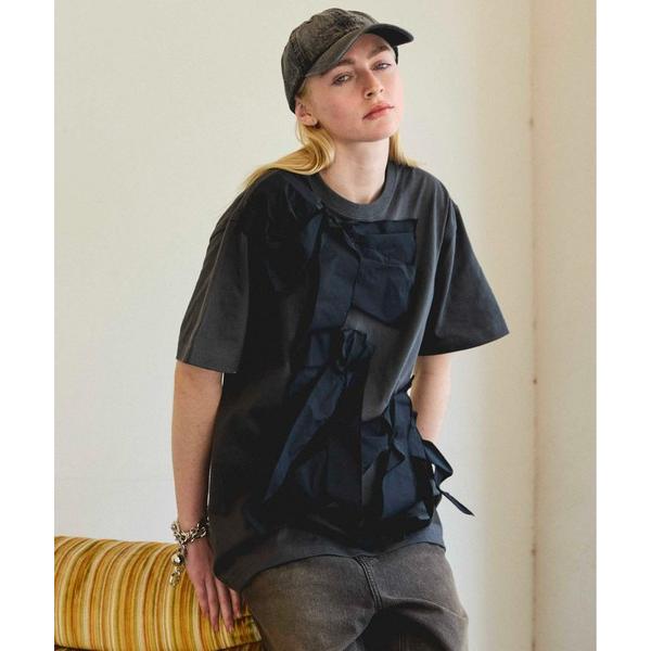 tシャツ Twisted Ribbon Oversize T-shirt/ツイステッドリボンオーバー...