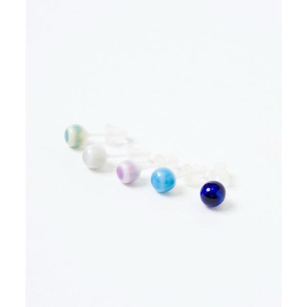 ピアス 「B＆D MINOYAKI」小丸　美濃焼き　ピアス　セラミックポスト レディース