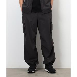 バジュラ bajra ナイロン ハイテンション ソフトサルエルパンツ 3 黒