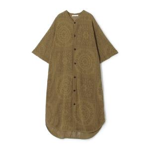 カーディガン メッシュワーク ロングカーディガン レディース