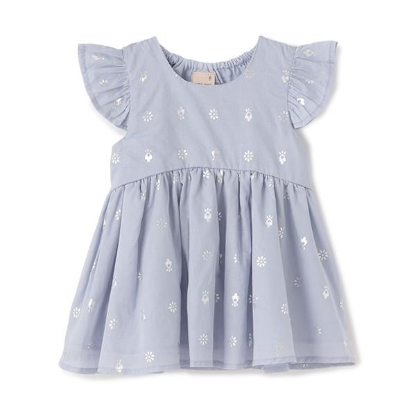 チュニック 「リンク」箔プリントチュニック(キッズ) キッズ 子供服 女の子