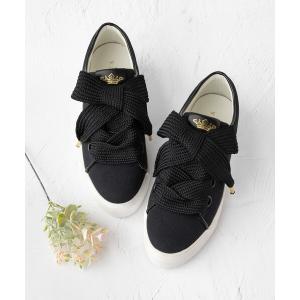 スニーカー BIGRIBBON CANVAS SNEAKERS スニーカー レディース