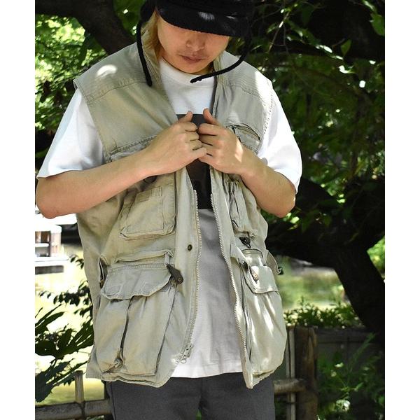 ベスト ジレ 「USED」90’s Eddie Bauer アウトドア ベスト メンズ レディース