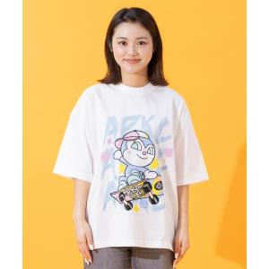 tシャツ ばいきんまんコキンちゃんストリートTシャツ大人 レディース