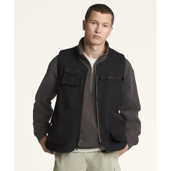 ベスト ジレ VANS PREMIUM SPADE ユーティリティーベスト VN000KVEBLK ...