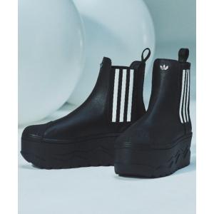 ブーツ adidas SSTR PF BOOTS atmos pink / アディダス スーパースター プラットフォーム ブーツ アトモス ピンク「S