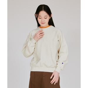 トレーナー スウェット 「Champion/チャンピオン」レディース リバースウィーブ(R) クルーネックスウェットシャツ レディース