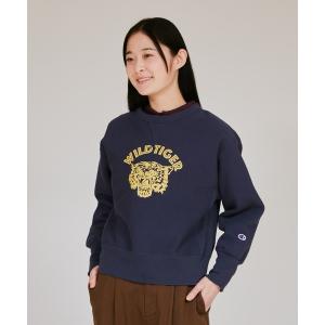 トレーナー スウェット 「Champion/チャンピオン」レディース リバースウィーブ(R) クルーネックスウェットシャツ レディース