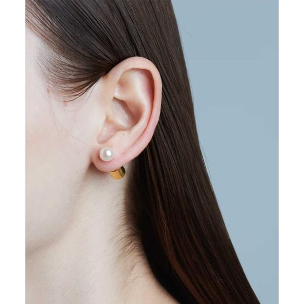 ピアス 「AYUS/アユス」Akoya pearl earrings P2/アコヤパールピアス レデ...