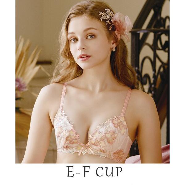 ブラジャー アデリーノ ブラジャー （E-F） 「V Make Type」