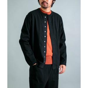 カーディガン 「 OMNIGOD mens / オムニゴッド 」 マックスウエイトジャージー スナップカーディガン メンズ