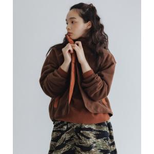 コート アウター 「D.M.G / ディーエムジー」 両面起毛フリース ジャケット レディース