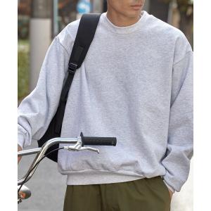 トレーナー スウェット Los Angels Apparel/ロサンゼルスアパレル 14oz L/S HEAVY FLEECE PO CREW クルーネックスウェット スウエット トレーナー