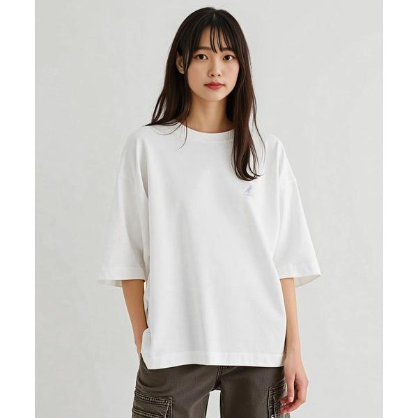tシャツ 「EC別注」KANGOL カンゴール ブランド ワンポイント ロゴ 刺繍 ビッグシルエット...