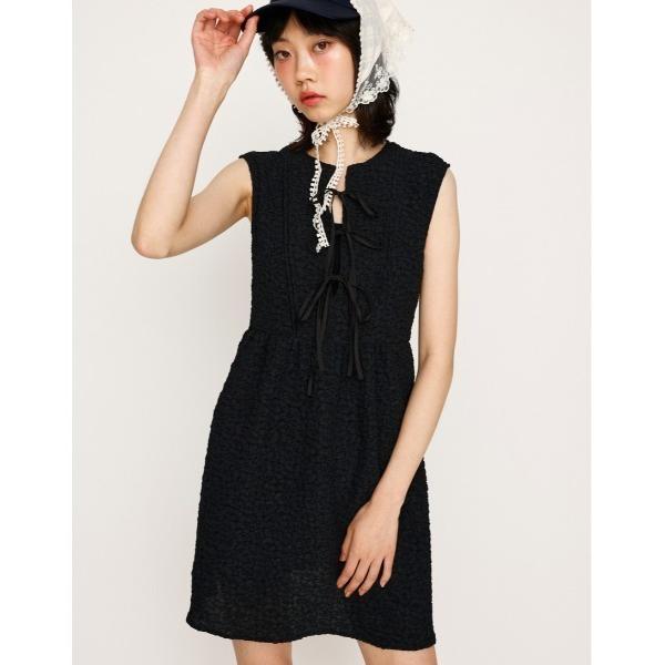 ワンピース FLOATING CLOTH RIBBON N/S S/OP フローティング クロス リ...