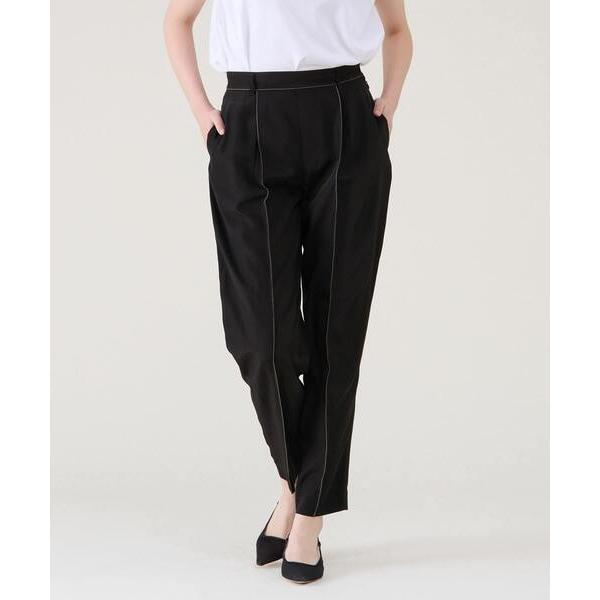 パンツ シルキーファイユバレルパンツ レディース