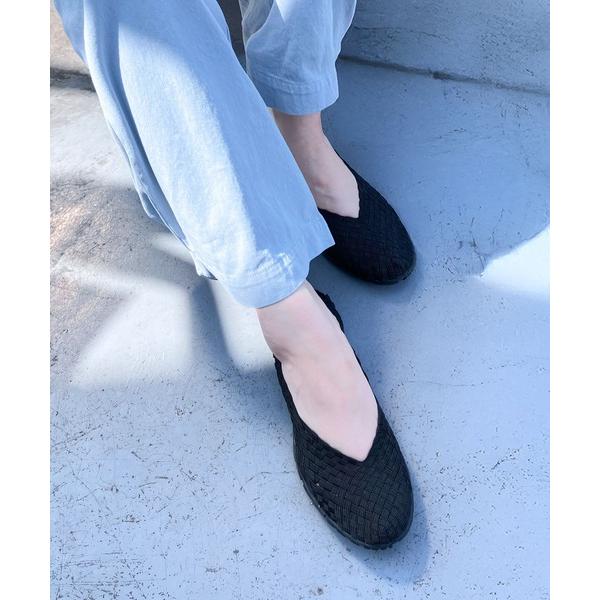 スニーカー 「SNEEKE」メッシュVカットシューズ レディース