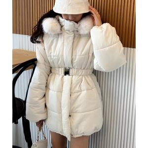 「one after another NICE CLAUP」 ブルゾン FREE アイボリー レディース